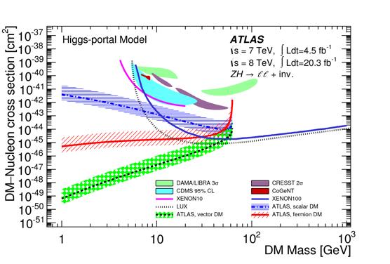 And monohiggs The Higgs boson could give us access to new particles in the decay (being the less known particle so far) In particular, if the Higgs boson gives mass to DM (as it does with SM