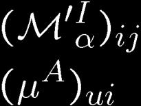 Auxiliary variables k k Hermitian bosonic k k Hermitian fermionic