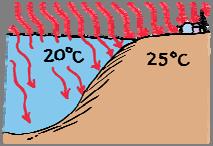 21.7 The High Specific Heat Capacity of Water Water s capacity to store heat affects the global climate. Water takes more energy to heat up than land does.