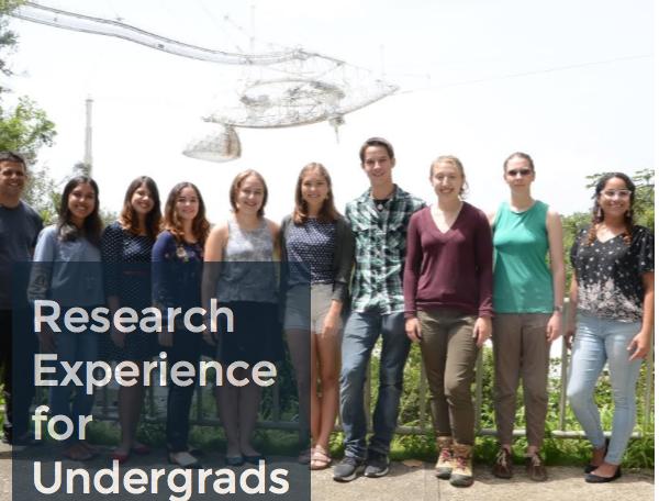 Announcements Research Experience for Undergrads (REU) for summer 2019 applications due soon.