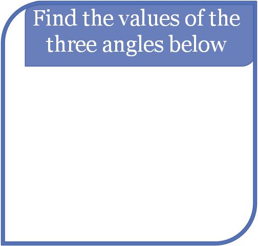 three angles below m ABD 4x + =