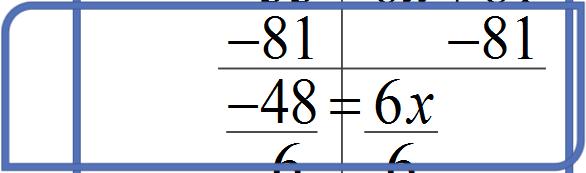 = 6x +81= 65 6 6 m ABC 8 = 2= (