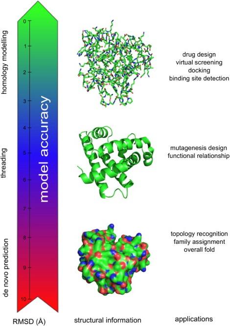Applications of protein structure models Topology recogni<on Famili assignment Overall fold