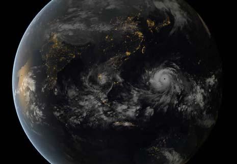 Earth Observation & forecasting Storm Surges in the North Western Pacific Mr.