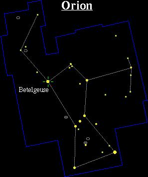 Betelgeuze Arkturus