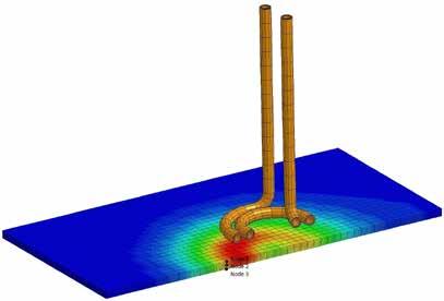 Session: Electromagnetic 13 th International LS-DYNA Users Conference 5-Static plate through thickness induction heating simulations 5-1 Single and double