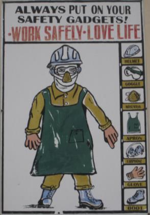 Example: Accident Prevention Properly classified chemicals and available hazard information