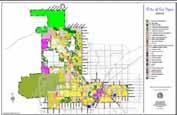 Core Geodatabase The zoning and General Plan Land Use feature