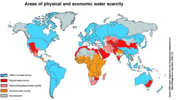 5 billion people minimal sanitation. 6 to 8 million people die per year from disasters and water-related disease. ~3.