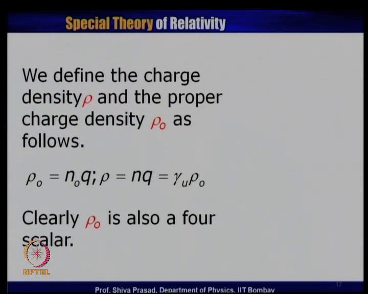 (Refer Slide Time: 15:28) So, this is a very simple definition; most of the time we talk in terms of charge density rather than number density.