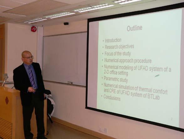 In the lecture, Professor Chen explained that it is important to analyze energy efficiency with thermal comfort for UFAD systems and reduce the design cycle through the development of mathematical
