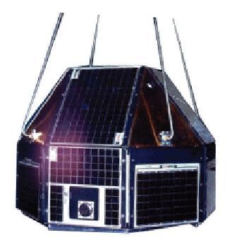 ISRO built India's first satellite, Aryabhata, which was launched by the Soviet Union on 19 April 1975. It was named after the Mathematician Aryabhata.