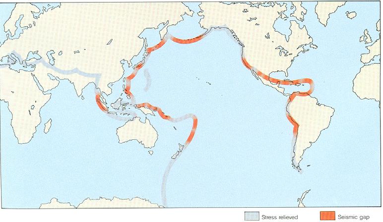 17 September 2007 Lecture 6 West Coast Earthquakes & Hot Spots 7 Figure 6.