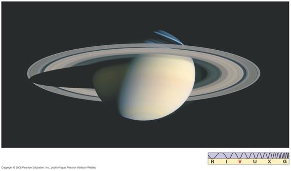 12.2 Saturn s Atmosphere This true-color image shows