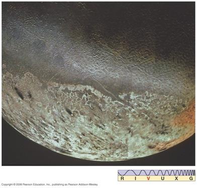 13.5 The Moon Systems of Uranus and Neptune Nitrogen geysers have been observed on Triton,