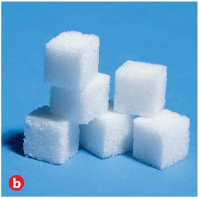 A sugar cube has a volume of 1 cm 3.