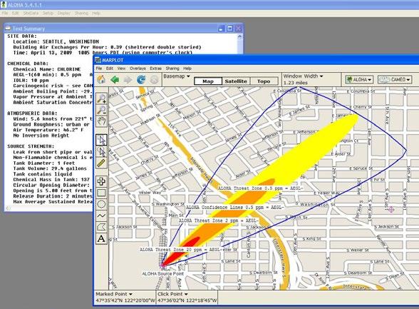 WEATHERPAK automatically updates plume modeling software with accurate, site-specific weather data.