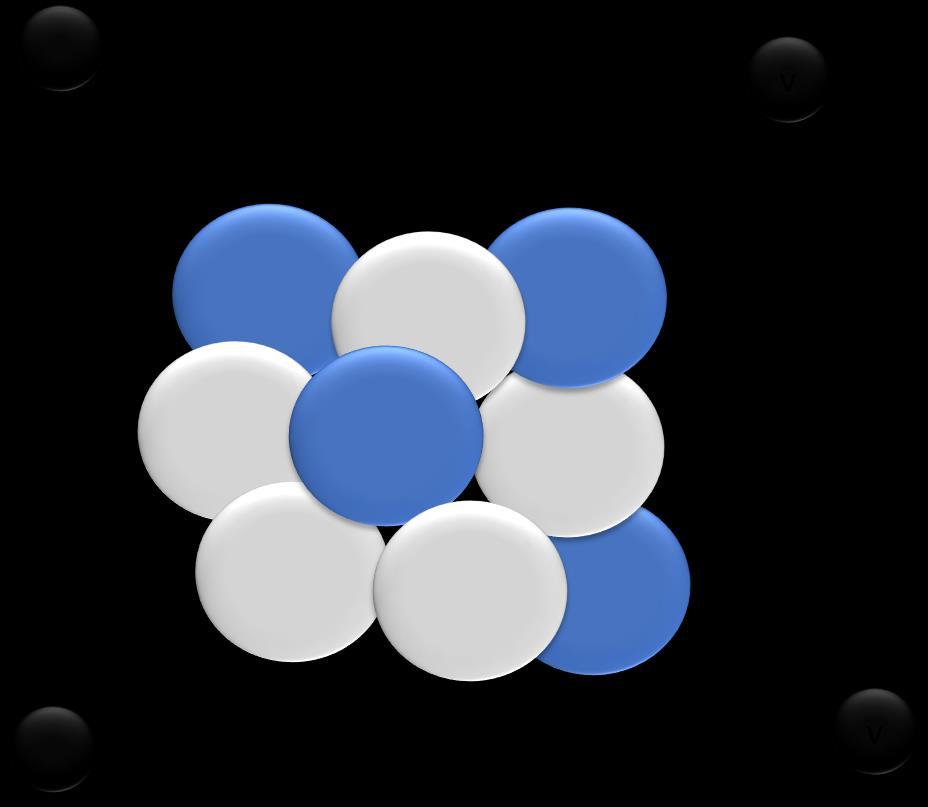 4. A generalized structure of a beryllium (Be) atom is shown