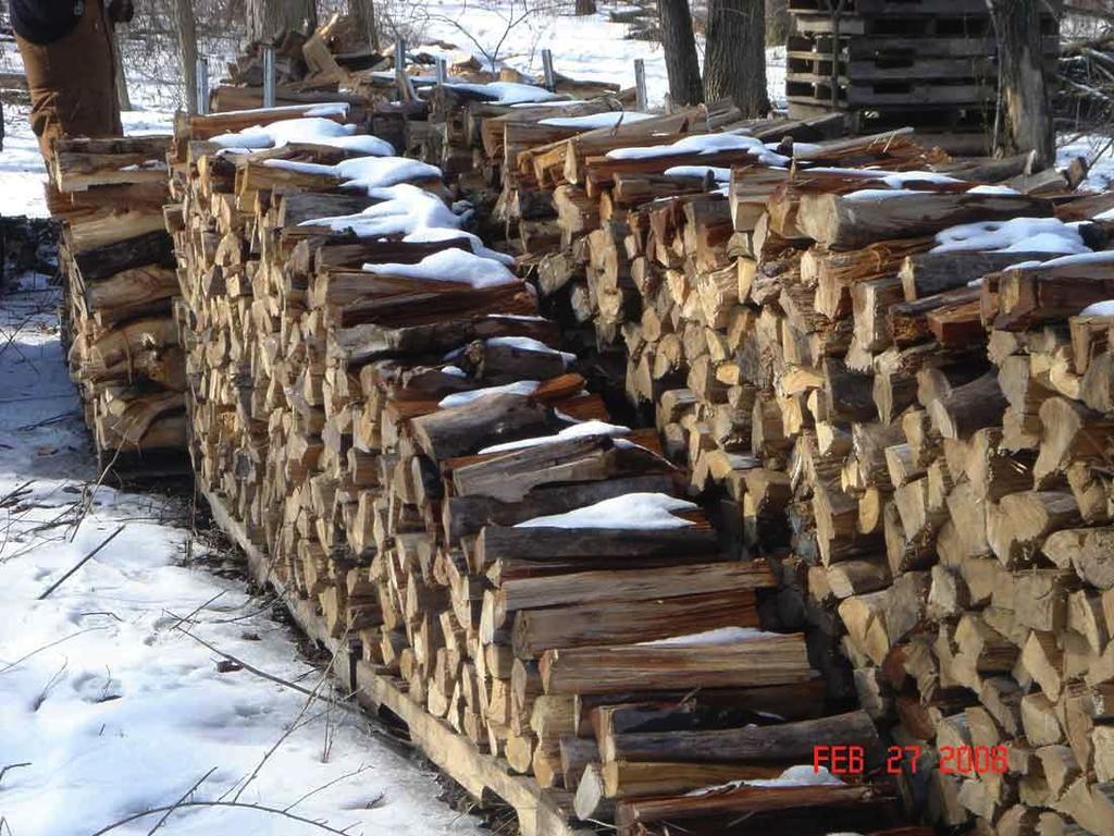 firewood, you know there is significant mass