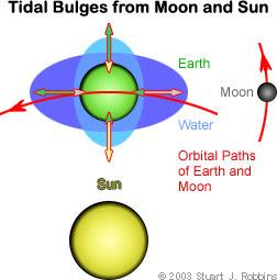 Example from celestial mechanics: Earth-Moon system: point masses and modified two-body interaction Other tidal effects cannot be