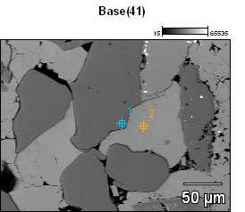 Calcite SEM-EDS analyses Non-ferroan