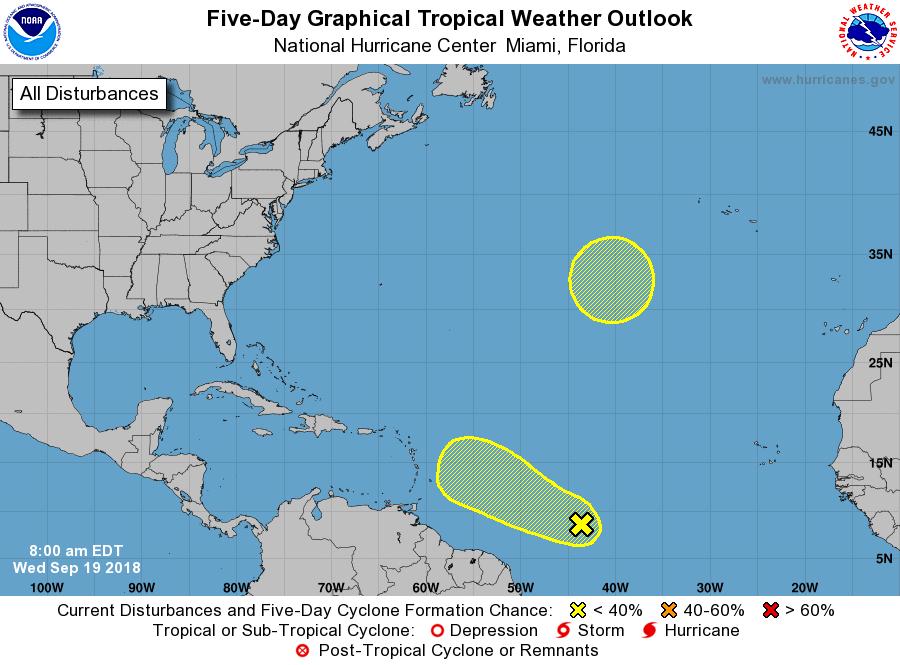 Tropical Weather Tropics: Tropical Depression Joyce dissipated overnight and the National Hurricane Center issued the last advisory.