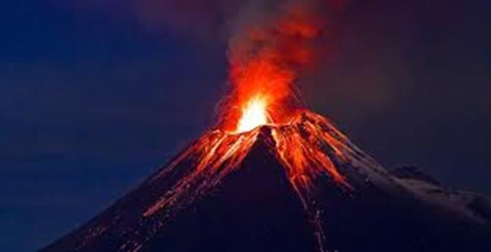 How are volcanoes formed? Volcanoes are formed when magma from within the Earth s upper mantle works its way to the surface. At the surface, it erupts to form lava flows and ash deposits.