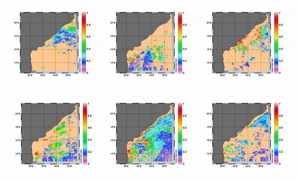 Impact of Rainfall on Chlorophyll distribution in the coastal Bay of Bengal 14-21 Sep 27 22-29 Sep 27