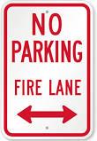 fees, storage costs, and any damage done to the vehicle. In addition, it is a fire code violation for anyone to park in the street in the Villas. The signs are throughout the neighborhood.