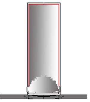 shell explosive target explosive detonation products 0 µs 40 µs 100 µs 300 µs Fig. 1 - Interaction of the impactor with the filler with a plate (3.