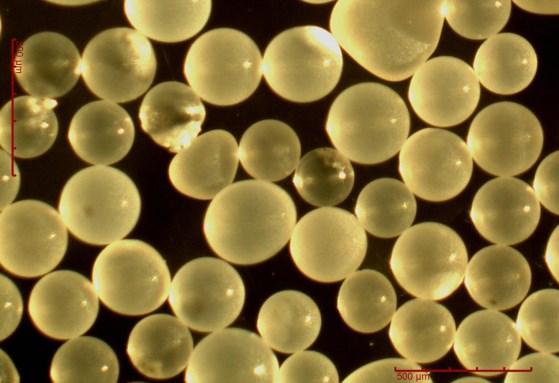 borosilicate glass into silica and an alkali borate phase generates sponge-like porous