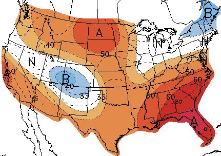 6 10 Day Weather Information Commentary: Wednesday s 6 10 day temperature outlook for July 14 th July 18 th shows widespread above to much above normal temperatures for most of the US except below