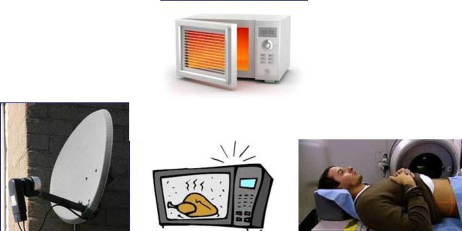 Some uses of microwaves Infrared waves (heat) Have a