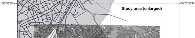 Study area: eastern part of Brussels Using very high resolution (VHR) image for mapping enables to