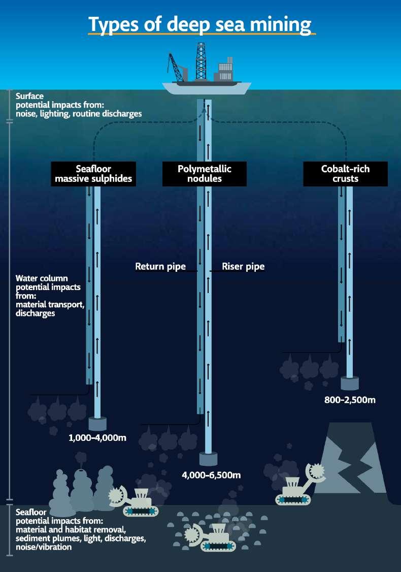 manganese nodules on the deep