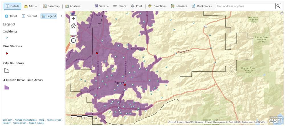 Update map Add to map Bring data into ArcGIS Online map viewer Optionally - Set symbology, map display extent,