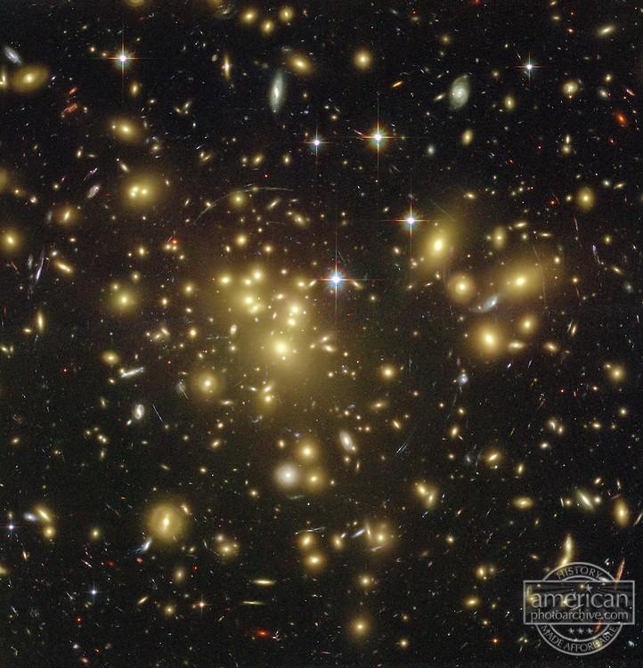 Gravitational lensing by clusters of galaxies These arcs are