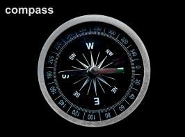 What magnetic field is the compass needle being attracted to? The earth! The earth is a giant magnet because of huge deposits of magnetic iron buried deep inside the earth.