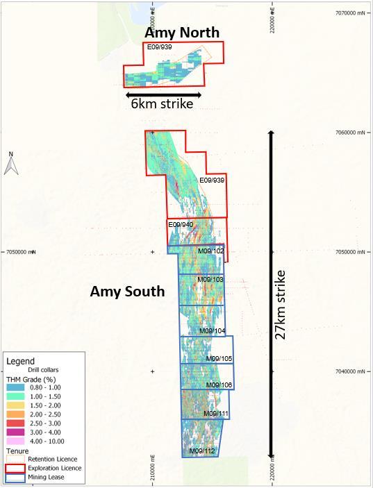 Coburn Project: World-scale deposit with Approvals in Place 100% owned, large zircon-titanium rich project located in the Tier-1 mining jurisdiction of Western Australia Key development approvals