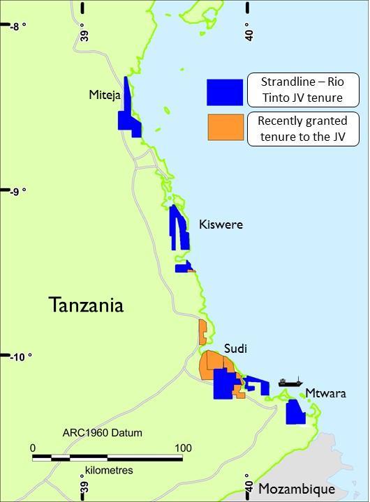 Appendix D: Rio Tinto JV Southern Tanzania Earn-in and JV Agreement 1 worth US10.75M (~A$14.