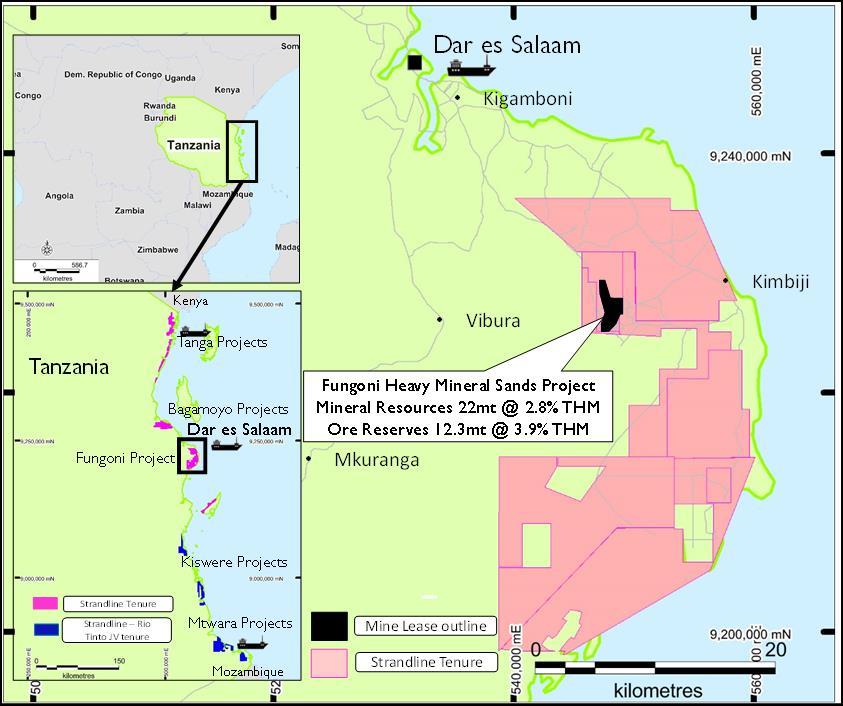 Fungoni Project: Poised for Development DFS updated Nov-2018 1 ; project financing underway with Nedbank CIB selected for US$26m project finance facility 2 Strong economics, first quartile