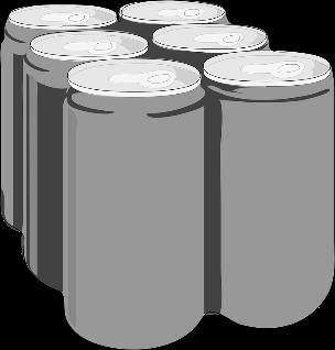 13 Standard one 330ml can 65 pence Multibuy six 330ml cans 3.75 Go Large one 490ml can 95 pence Fruit juice is sold in cans.