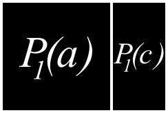 The P n+1 (a) supertiles are determined by the presence of a P n (d), each P n+1 (b) is determined by a P n (c) that is not in a P n+1 (a), each P n+1 (c) is determined by a P n (b) that is not in a