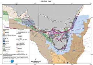 Australia SE Regional Marine Plan Covers 2,000,000 km2 Developed by National Ocean Office, Dept of Environment and Heritage Published in 2005; first integrated ocean plan under Australia s National