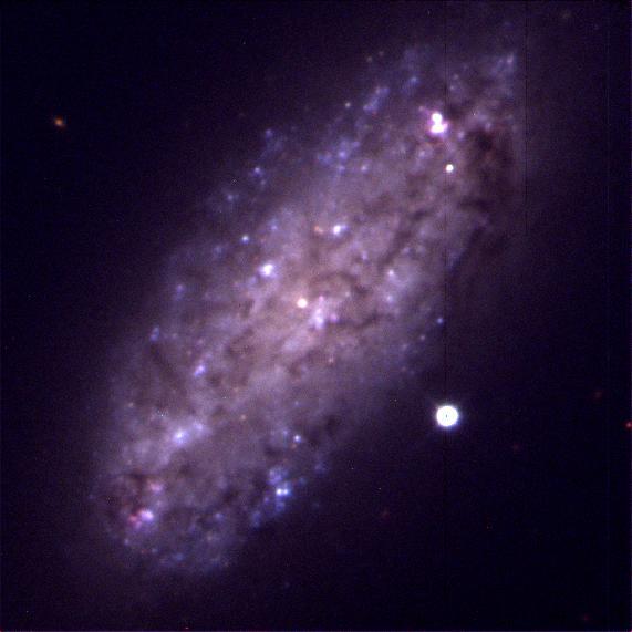 B,V,R Composite NGC 2976 2μm