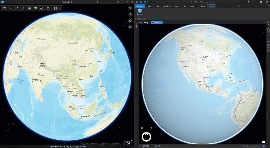 ArcGIS Earth automation API feature A standard way to
