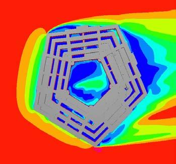 skimming flow master grid (covers large urban area) Provides 3-D, time-varying,