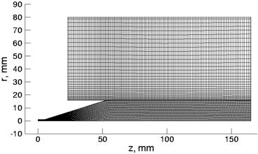 the University of Tokyo arc-heater plume Figure 6 shows the number density distribution of metastable argon. (It was measured using an ArI (4s [/]) absorption line at 84.8nm.