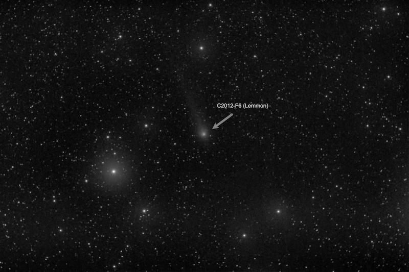 Comet Lemmon, imaged by LAS member Jim Pollock