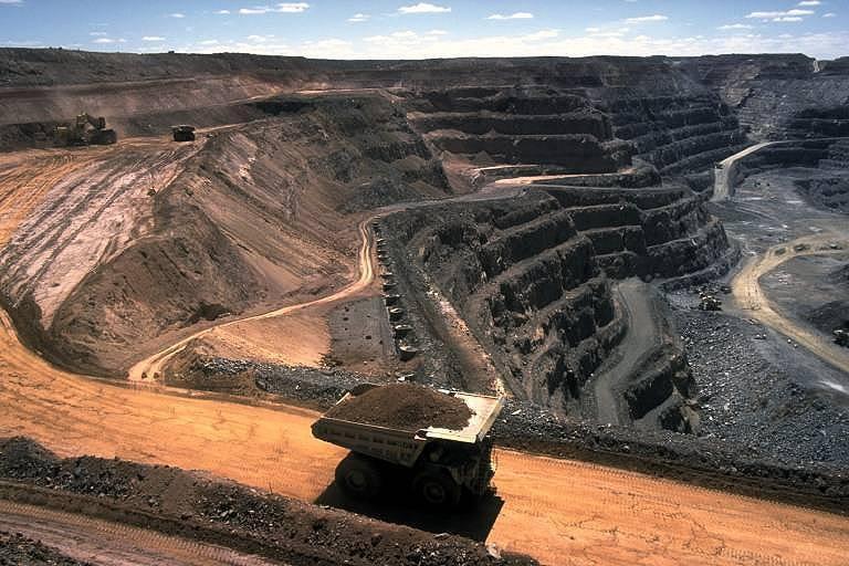 The Steps of Mining 1) Mine Remove upper layer of non-mineral filled rock called the